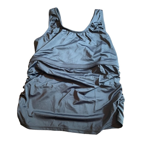 Skirtsports Womens High Dive Tankini Top Swimwear Black - Picture 5 of 14